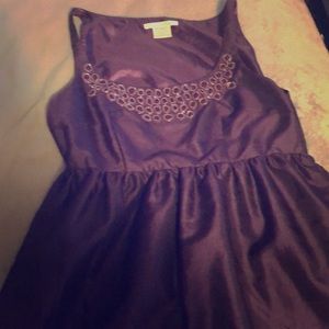 Purple dress so cute 😘